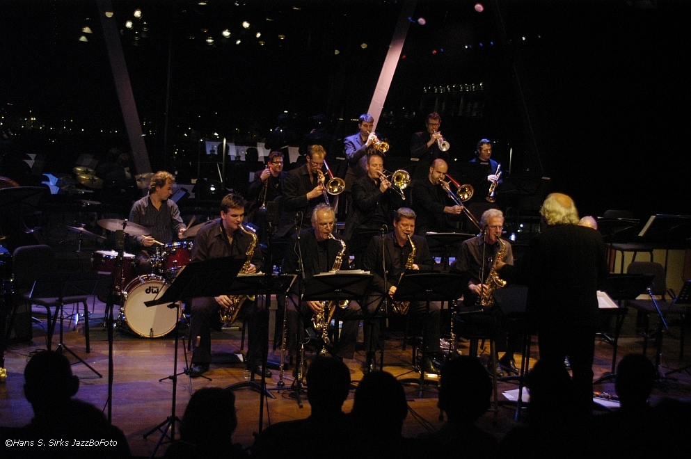 playing lead with the Dutch Jazz Orchestra, Bimhuis Amsterdam 2008